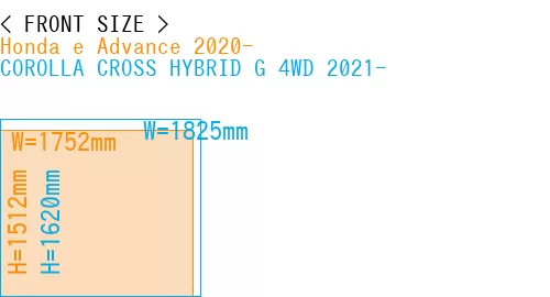 #Honda e Advance 2020- + COROLLA CROSS HYBRID G 4WD 2021-